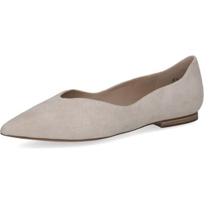 CAPRICE Bailarinas para Mujer , LT Grey Sparkl, Talla 38,5 EU CAPRICE Bailarinas para Mujer , LT Grey Sparkl, Talla 38,5 EU