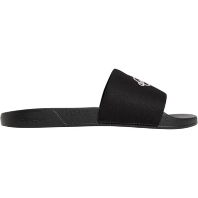 Calvin Ess Slide Cv Sandalias para mujer, color negro (negro/Soft Levander), talla 7.5 Calvin Ess Slide Cv Sandalias para mujer, color negro (negro/Soft Levander), talla 7.5