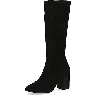CAPRICE , Botines de tacón con cordones para Mujer, Negro (Black Stretch), 36 EU CAPRICE , Botines de tacón con cordones para Mujer, Negro (Black Stretch), 36 EU