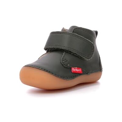 Kickers Sabio, Botas y Botines Unisex Niños, Verde (Caqui), 18 EU Kickers Sabio, Botas y Botines Unisex Niños, Verde (Caqui), 18 EU