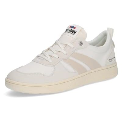 Palladium Pallacup, Ankle Boot Unisex Adulto, Crema Blanca, 45 EU Palladium Pallacup, Ankle Boot Unisex Adulto, Crema Blanca, 45 EU