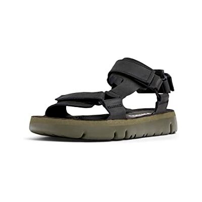Camper Oruga-K100416, Sandalia para Hombre, Negro (020), 43 EU Camper Oruga-K100416, Sandalia para Hombre, Negro (020), 43 EU
