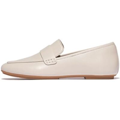 Fitflop Delicato Mocasines de Piel Suave para Mujer, Beige, 6 UK Narrow Fitflop Delicato Mocasines de Piel Suave para Mujer, Beige, 6 UK Narrow