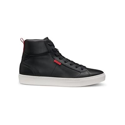 HUGO Morrie Hito Zapatillas Altas de Piel sintética, Negro006, 39 EU HUGO Morrie Hito Zapatillas Altas de Piel sintética, Negro006, 39 EU