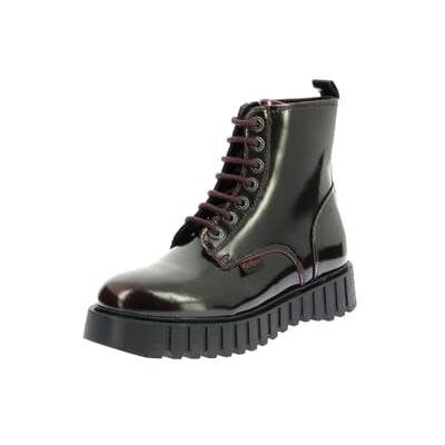 Kickers Kick Facet, Botas Cortas al Tobillo Mujer, Granate, 40 EU Kickers Kick Facet, Botas Cortas al Tobillo Mujer, Granate, 40 EU