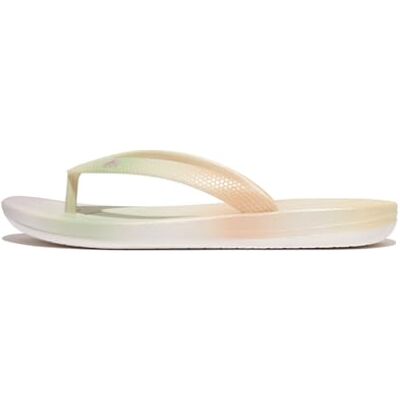 Fitflop Iqushion Kids Junior Ombre-Pearl Chanclas, Unisex niños, Urban White Mix, 18 EU Fitflop Iqushion Kids Junior Ombre-Pearl Chanclas, Unisex niños, Urban White Mix, 18 EU