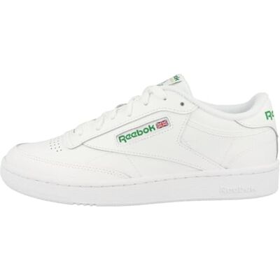 Reebok Club C 85, Zapatillas Hombre, Int White Navy, 44.5 EU Reebok Club C 85, Zapatillas Hombre, Int White Navy, 44.5 EU