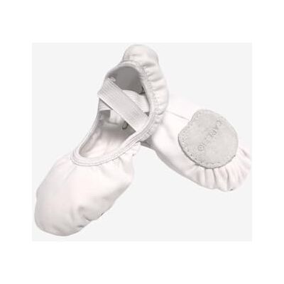 Capezio Stella Canvas Ballet Shoe Zapatillas de Ballet (12 W), Color Blanco Capezio Stella Canvas Ballet Shoe Zapatillas de Ballet (12 W), Color Blanco