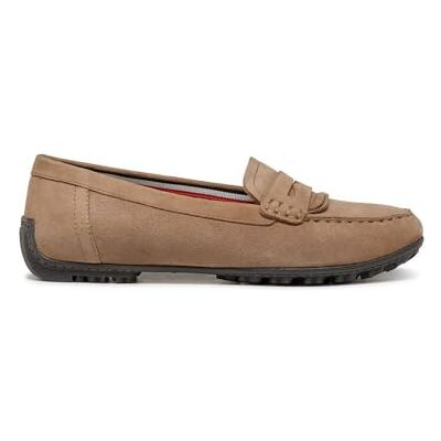 Geox Mujer D Kosmopolis + Grip Mocasin, Barro, 35 EU Geox Mujer D Kosmopolis + Grip Mocasin, Barro, 35 EU