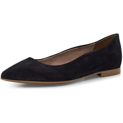 Tamaris Damen , Zapatos Tipo Ballet Mujer, Azul Marino, 38 EU Tamaris Damen , Zapatos Tipo Ballet Mujer, Azul Marino, 38 EU