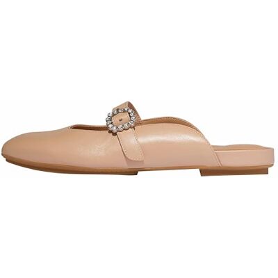 Fitflop DELICATO Zapatos Planos Mary-Jane con Hebilla de Cristal para Mujer, Beige clásico, Talla 4.5, Beige clásico, 4.5 UK Narrow Fitflop DELICATO Zapatos Planos Mary-Jane con Hebilla de Cristal para Mujer, Beige clásico, Talla 4.5, Beige clásico, 4.5 UK Narrow