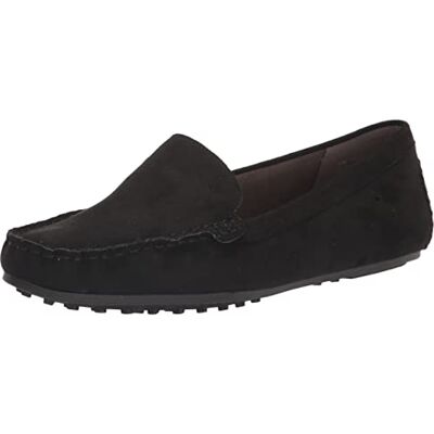 Aerosoles , Mocasín Estilo de conducción Mujer, Gamuza Negra, 36 EU Aerosoles , Mocasín Estilo de conducción Mujer, Gamuza Negra, 36 EU
