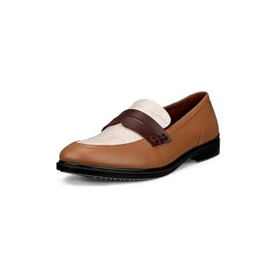 ECCO Mocasines clásicos de Vestir para Mujer de 15 centavos, Cachemira/Piedra caliza/Chocolate, 39/39.5 EU ECCO Mocasines clásicos de Vestir para Mujer de 15 centavos, Cachemira/Piedra caliza/Chocolate, 39/39.5 EU