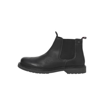 JACK & JONES Hombre Botas, Pirate Black, 44 EU JACK & JONES Hombre Botas, Pirate Black, 44 EU