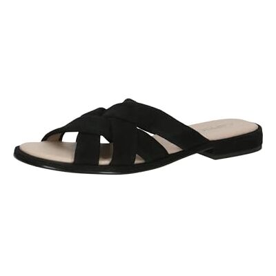 CAPRICE , Mule Mujer, Piel Negra, 36 EU CAPRICE , Mule Mujer, Piel Negra, 36 EU