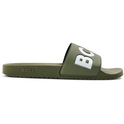 Boss Sandalias para hombre Aryeh npvlg 10251721 01, Verde abierto., 45 EU Boss Sandalias para hombre Aryeh npvlg 10251721 01, Verde abierto., 45 EU