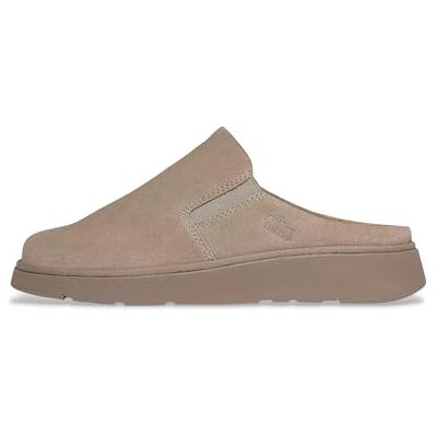 Fitflop Zuecos de Gamuza elástica Gen-FF para Mujer, marrón, 43 EU Fitflop Zuecos de Gamuza elástica Gen-FF para Mujer, marrón, 43 EU