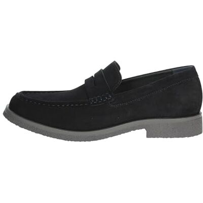 Geox Uomo Claudio C, mocasín para Hombre, Navy, 42 EU Geox Uomo Claudio C, mocasín para Hombre, Navy, 42 EU