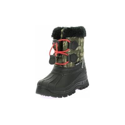 Kickers Niño Unisex Kinder SEALSNOW Bota de Nieve, 27 EU, negro y verde, 27 EU Kickers Niño Unisex Kinder SEALSNOW Bota de Nieve, 27 EU, negro y verde, 27 EU