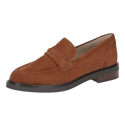 CAPRICE Damen Slipper , Mocasín Mujer, Cognac Suede, 39 EU CAPRICE Damen Slipper , Mocasín Mujer, Cognac Suede, 39 EU