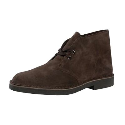 Clarks Desert Bt Evo, de los hombres, Dark Brown Suede, Clarks Desert Bt Evo, de los hombres, Dark Brown Suede,