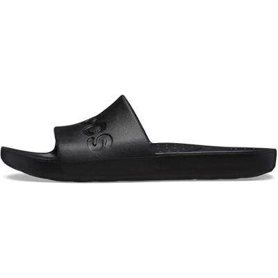 Crocs Slide, Chanclas Unisex adulto, Negro, 38/39 EU Crocs Slide, Chanclas Unisex adulto, Negro, 38/39 EU