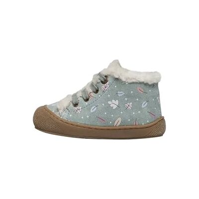 Naturino Zapatitos Primeros Pasos de Ante y Lana, Salvia 20 Naturino Zapatitos Primeros Pasos de Ante y Lana, Salvia 20