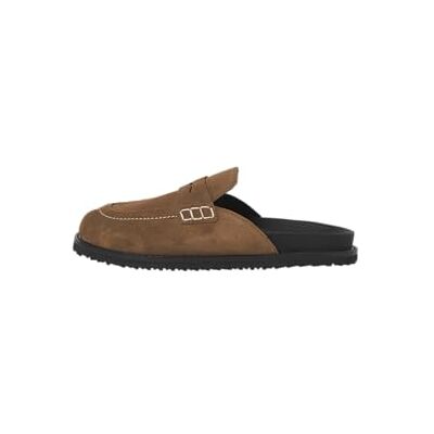 JACK & JONES Suede Slider, Jfwtamworth-Deslizador de Gamuza Hombre, coñac, 42 EU JACK & JONES Suede Slider, Jfwtamworth-Deslizador de Gamuza Hombre, coñac, 42 EU