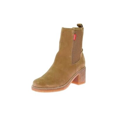 Kickers Kick Voga, Botas Cortas al Tobillo Mujer, Camel Claro, 40 EU Kickers Kick Voga, Botas Cortas al Tobillo Mujer, Camel Claro, 40 EU