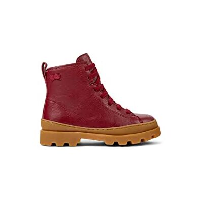 Camper Brutus Kids Botas de tobillo unisex, color burdeos, talla 33 EU Camper Brutus Kids Botas de tobillo unisex, color burdeos, talla 33 EU