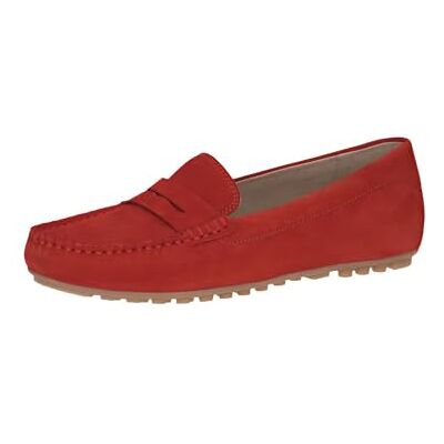 CAPRICE Mocasín para Mujer , Rojo Suede, 42 EU, Red Suede, 42 EU CAPRICE Mocasín para Mujer , Rojo Suede, 42 EU, Red Suede, 42 EU