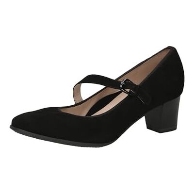 CAPRICE , Bomba Mujer, Piel Negra, 40.5 EU CAPRICE , Bomba Mujer, Piel Negra, 40.5 EU