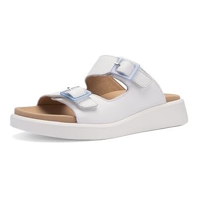 ARA Madeira, Zapatos Tipo Ballet Mujer, White, 37 EU Ancho ARA Madeira, Zapatos Tipo Ballet Mujer, White, 37 EU Ancho