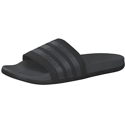 Adidas Adilette Comfort, Chanclas Mujer, Core Black Grey Six Core Black, 37 EU Adidas Adilette Comfort, Chanclas Mujer, Core Black Grey Six Core Black, 37 EU