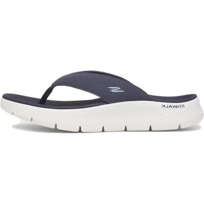 Skechers Go Walk Flex Sandal-Vallejo, Sandalias de Tanga Hombre, Navy Synthetic, 45.5 EU Skechers Go Walk Flex Sandal-Vallejo, Sandalias de Tanga Hombre, Navy Synthetic, 45.5 EU