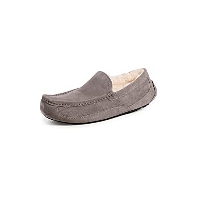 UGG Ascot, Pantuflas Hombre, Gris, 40 EU UGG Ascot, Pantuflas Hombre, Gris, 40 EU