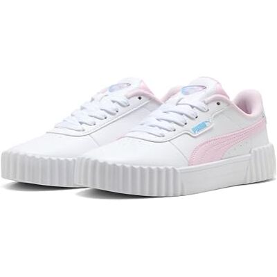 PUMA Carina 3.0 Jelly Heaven JR Zapatillas Deportivas, Color Blanco y Rosa Perla, Talla 5.5 de Reino Unido, Blanco y Rosa Perla, 38.5 EU PUMA Carina 3.0 Jelly Heaven JR Zapatillas Deportivas, Color Blanco y Rosa Perla, Talla 5.5 de Reino Unido, Blanco y Rosa Perla, 38.5 EU