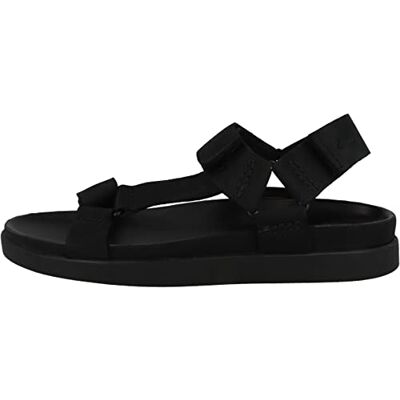 Clarks Sandalias Sunder Rangepara hombre, negro, nobuck, 42 EU Clarks Sandalias Sunder Rangepara hombre, negro, nobuck, 42 EU