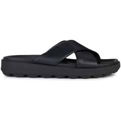 Geox U Spherica Ec6 B, Sandalia Deslizante, Negro, 41 EU Geox U Spherica Ec6 B, Sandalia Deslizante, Negro, 41 EU