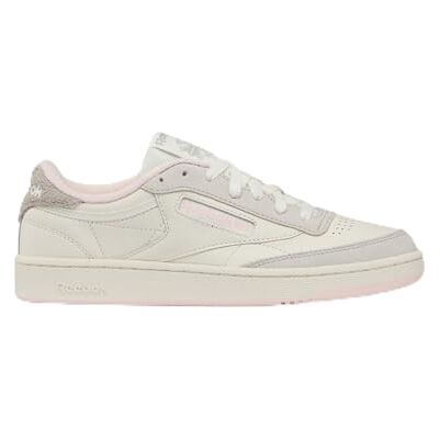 Reebok Club C 85, Zapatillas Unisex Adulto, Chalk Grey Purepink, 42.5 EU Reebok Club C 85, Zapatillas Unisex Adulto, Chalk Grey Purepink, 42.5 EU