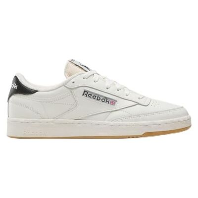 Reebok Club C 85 Vintage, Zapatillas Unisex Adulto, Chalk Black Gum, 47 EU Reebok Club C 85 Vintage, Zapatillas Unisex Adulto, Chalk Black Gum, 47 EU