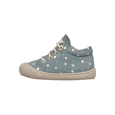 Naturino Zapatitos Primeros Pasos de Ante, Verde 18 Naturino Zapatitos Primeros Pasos de Ante, Verde 18