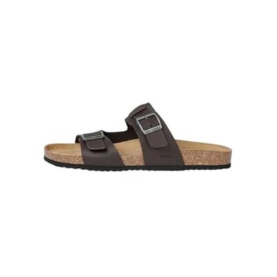Geox U SANDAL GHITA B, Sandalia deslizante Hombre, Coffee, Geox U SANDAL GHITA B, Sandalia deslizante Hombre, Coffee,