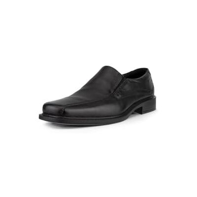 ECCO New Jersey 51504 Mocasines de Cuero para Hombre, Color Negro, Talla 47 ECCO New Jersey 51504 Mocasines de Cuero para Hombre, Color Negro, Talla 47