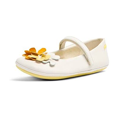 Camper Right K800539, Zapatos Mary Jane, Niñas, Blanco 001 TWS, 25 EU Camper Right K800539, Zapatos Mary Jane, Niñas, Blanco 001 TWS, 25 EU