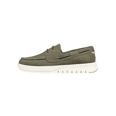 Geox Hombre U FLEXTRIDE B Mocasin, LT Olive, 39 EU Geox Hombre U FLEXTRIDE B Mocasin, LT Olive, 39 EU