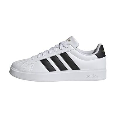 Adidas Hombre Streettalk Shoes, FTWR White/Core Black/Gold Met., 49 1/3 EU Adidas Hombre Streettalk Shoes, FTWR White/Core Black/Gold Met., 49 1/3 EU