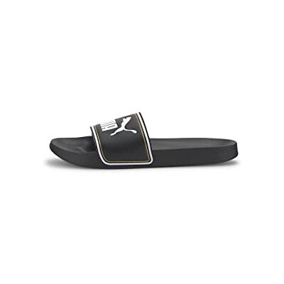 PUMA Unisex Adulto Leadcat Chancla, Black Team Gold White, 49.5 EU PUMA Unisex Adulto Leadcat Chancla, Black Team Gold White, 49.5 EU