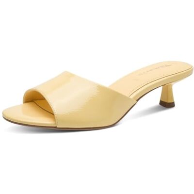 Tamaris Mujer Damen Mulas, Amarillo Patentado, 40 EU Tamaris Mujer Damen Mulas, Amarillo Patentado, 40 EU