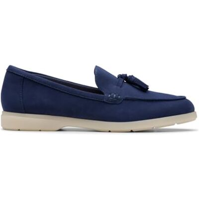 Clarks Narini Edge, Mocasín De Las Mujeres, Navy Suede, Clarks Narini Edge, Mocasín De Las Mujeres, Navy Suede,